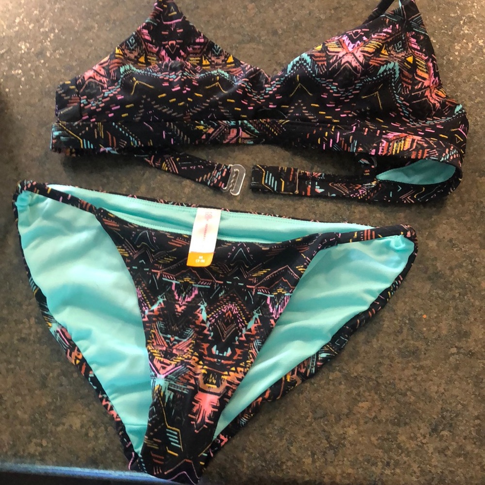 Swim suit & pair of jeans